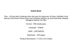 30 Days Ketogenic Meal Plan